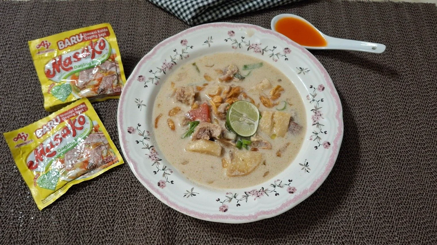 Soto Betawi Kuah Susu ala Masako