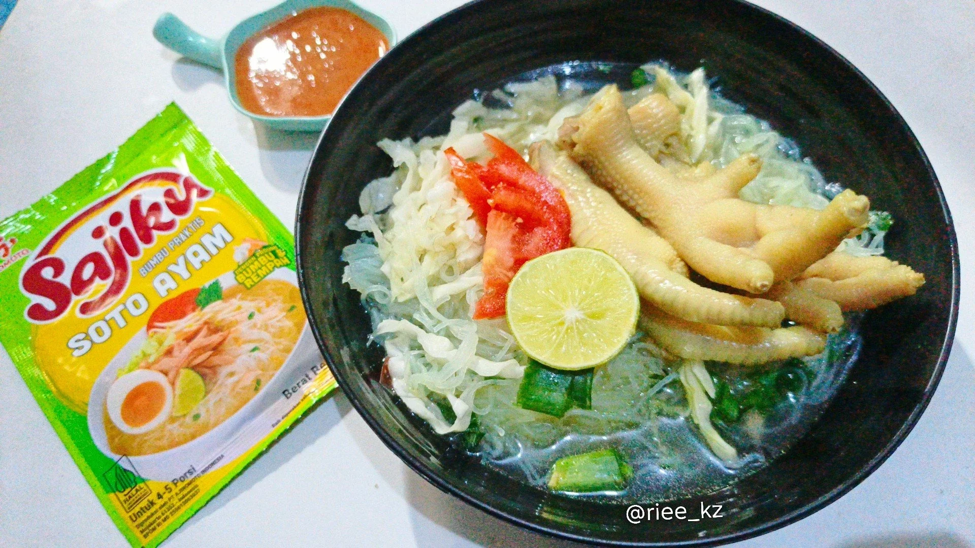 Soto ceker ala sajiku