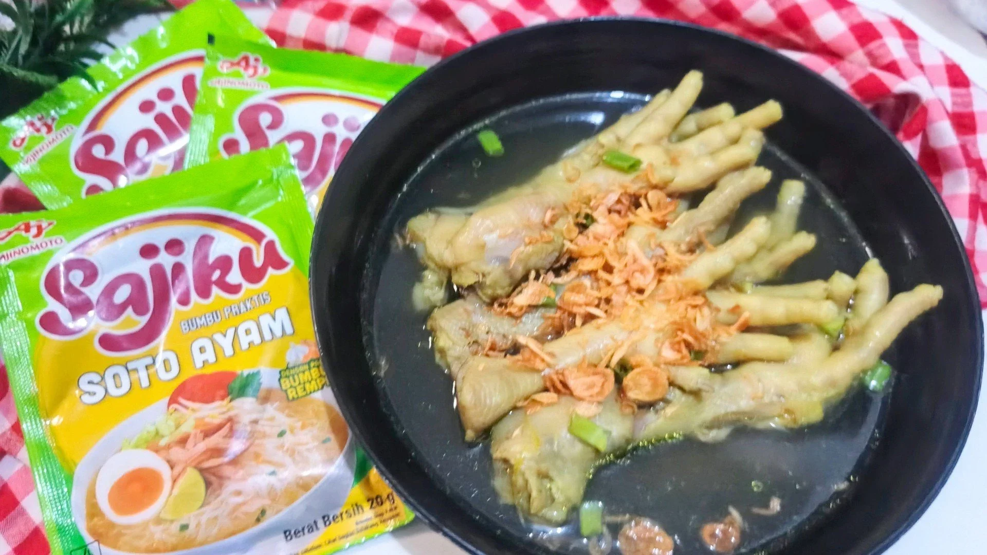 Soto Ceker Ayam ala Sajiku