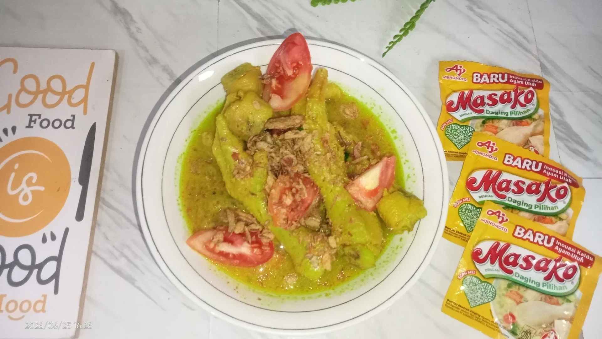 Soto Ceker Kuah Kuning ala Masako ®