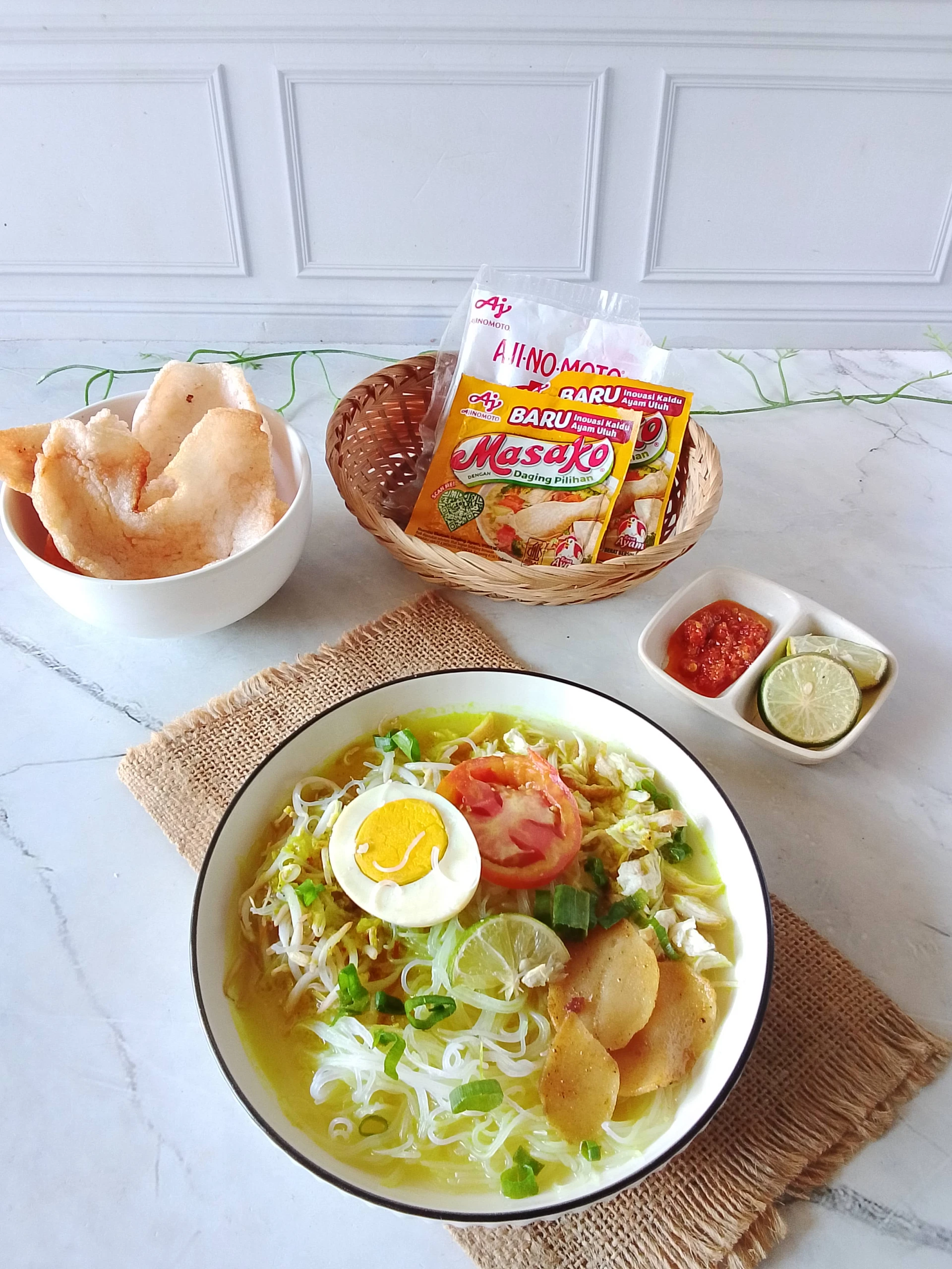 Soto Medan Sinar Pagi Ala Masako