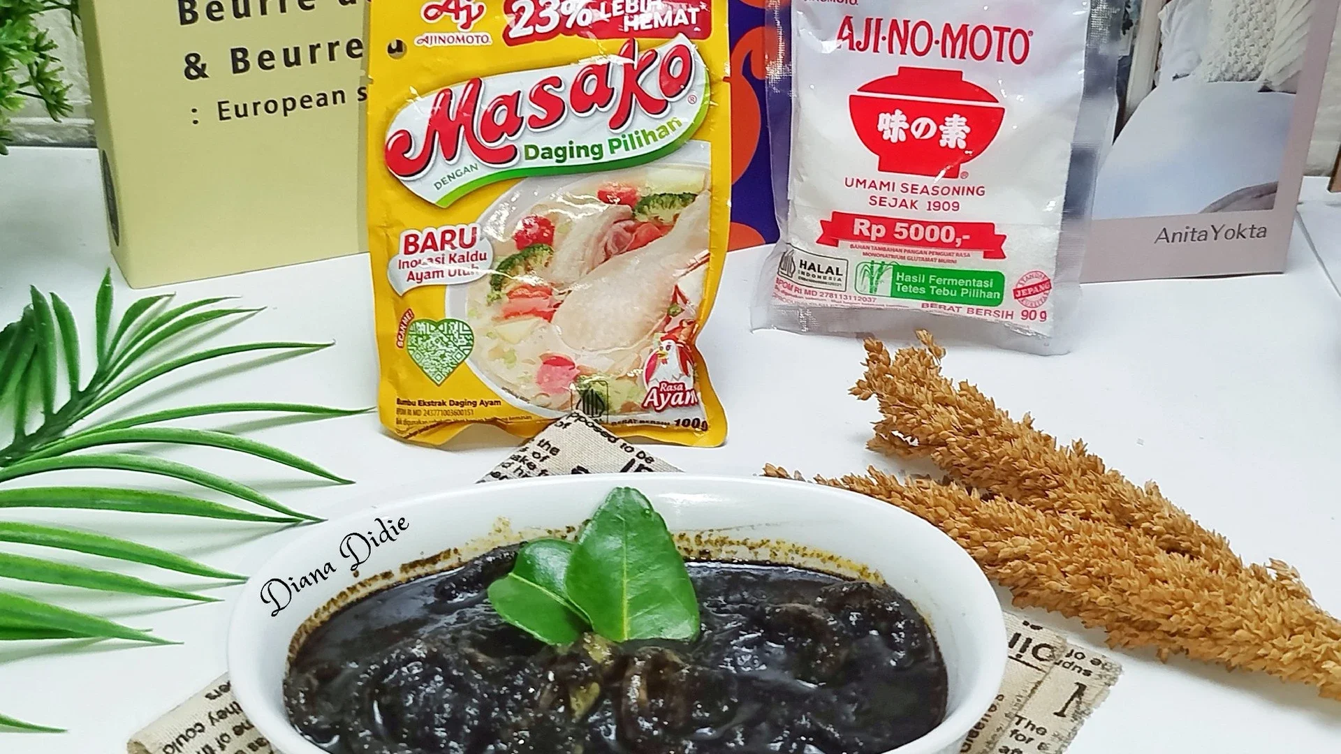 Sotong Masak Hitam Pedas #MasakanPenuhCinta