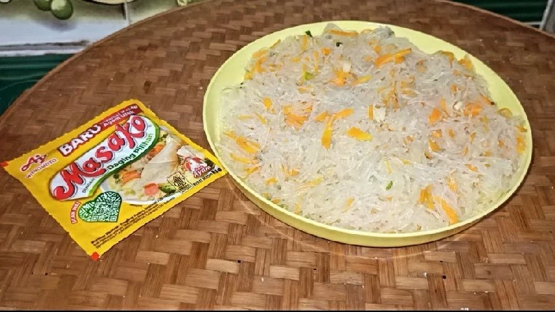 Bihun Goreng sederhana Untuk Isian Cemilan