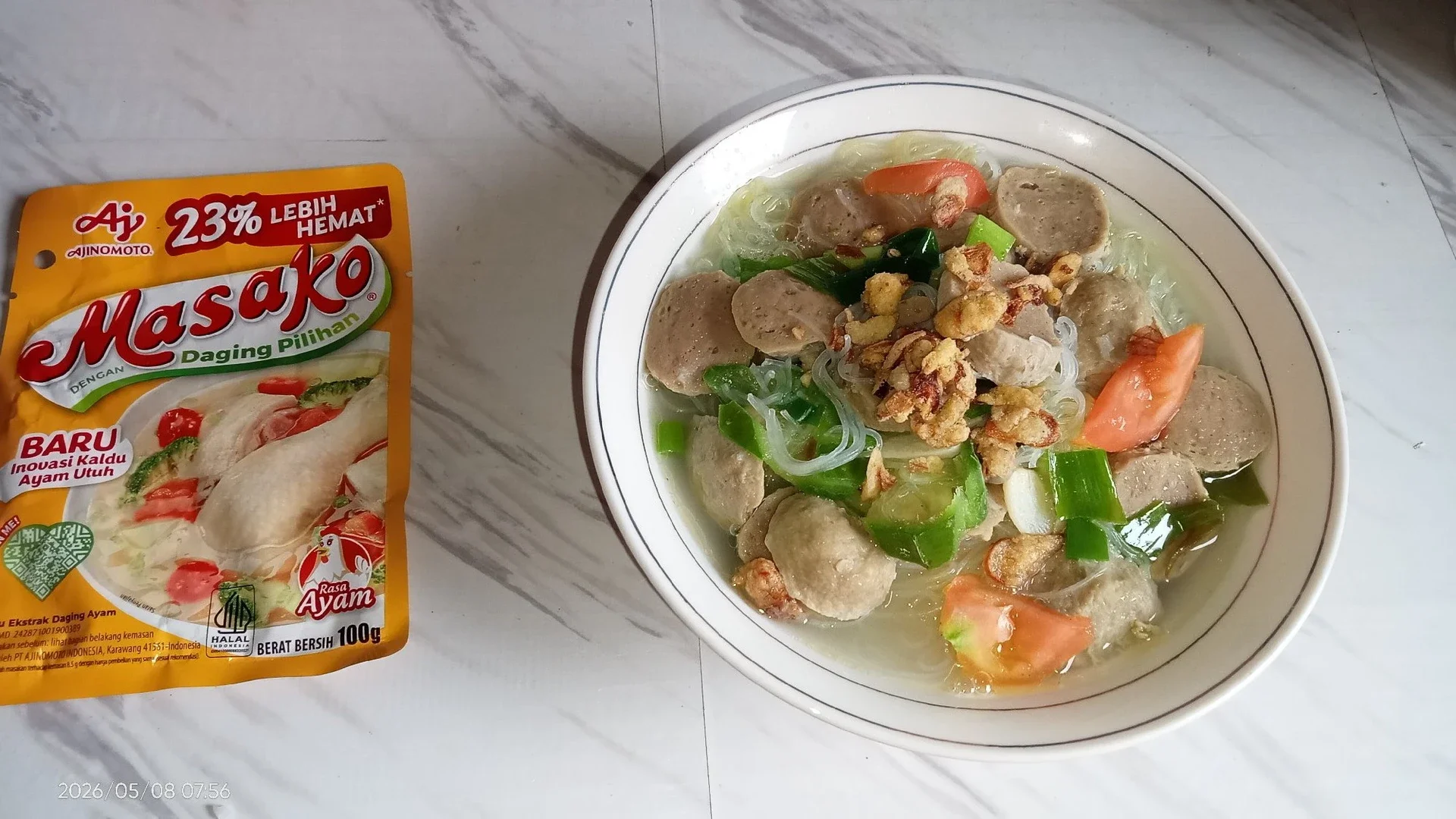 Soup Bakso Oyong 