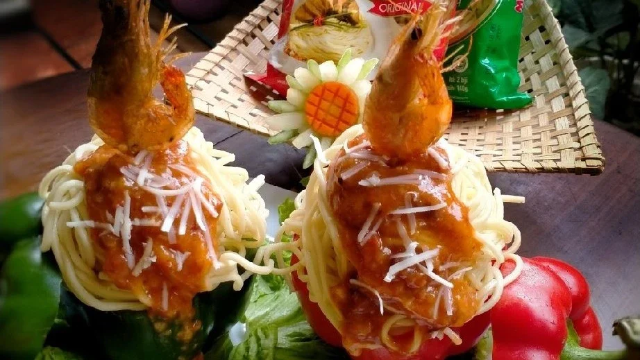 Spagheti sambal bajak