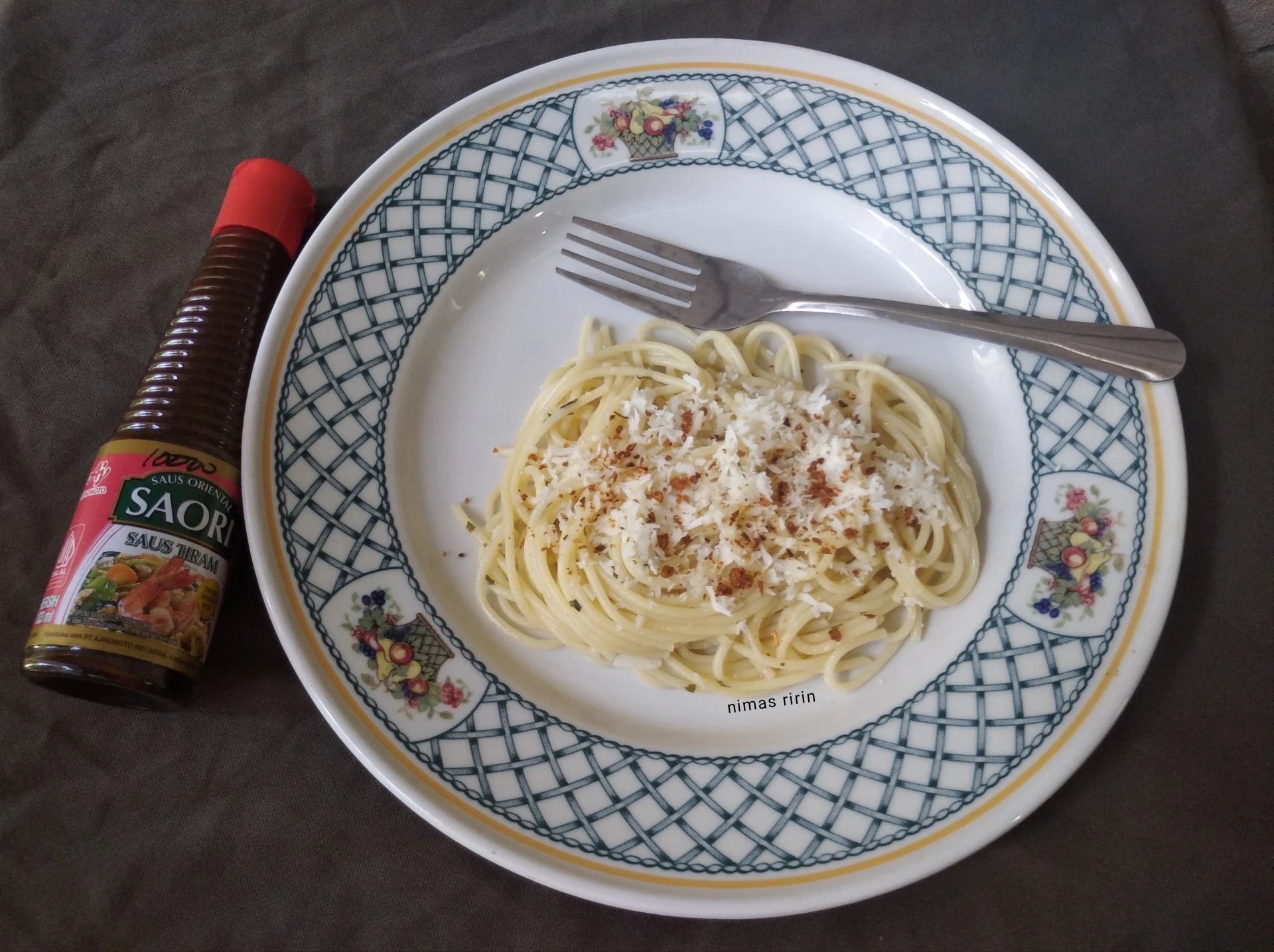 Spaghetti Aglio E Olio #WeeklyMissionUmamichi