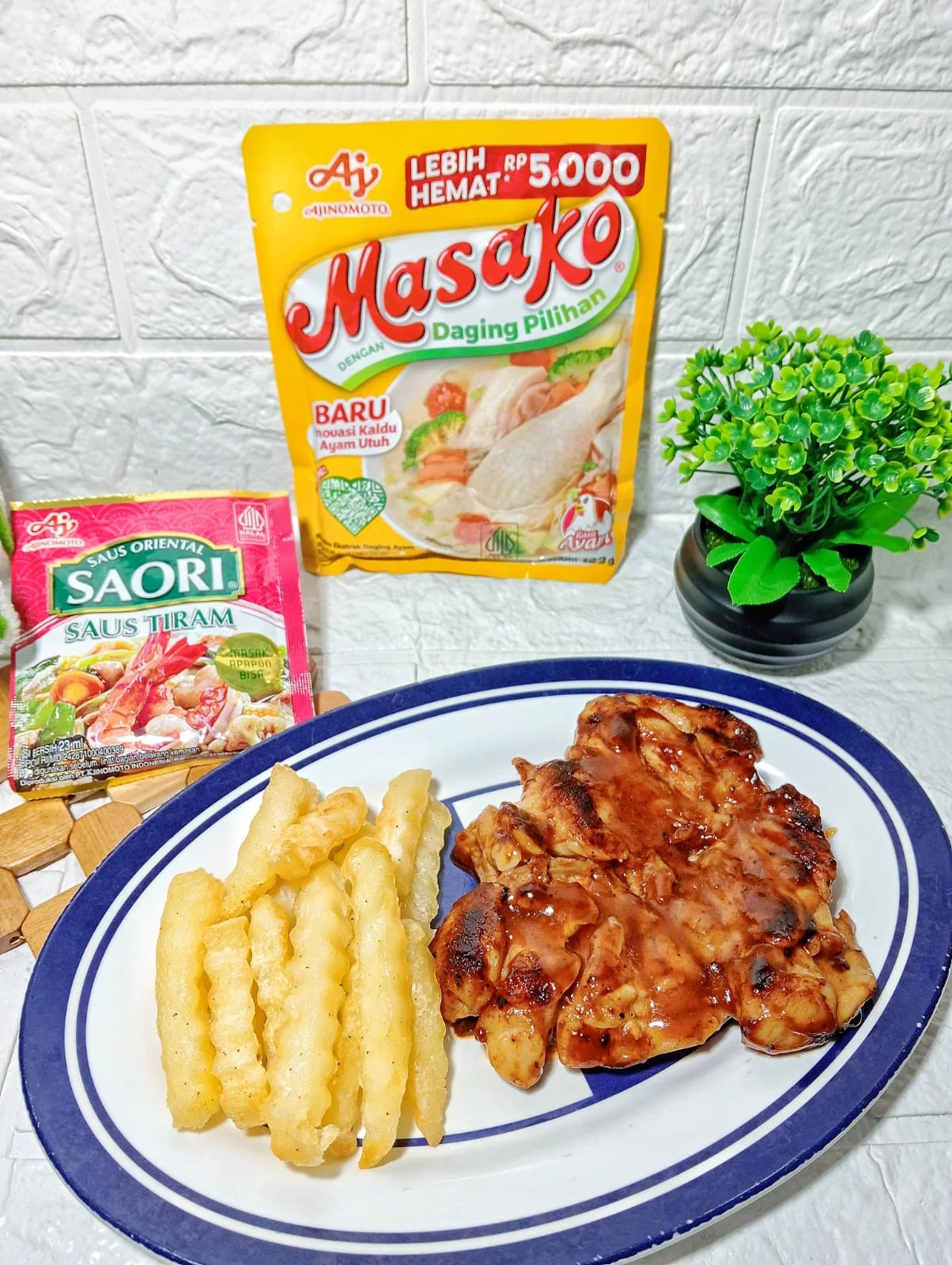 Steak Ayam Ala Masako