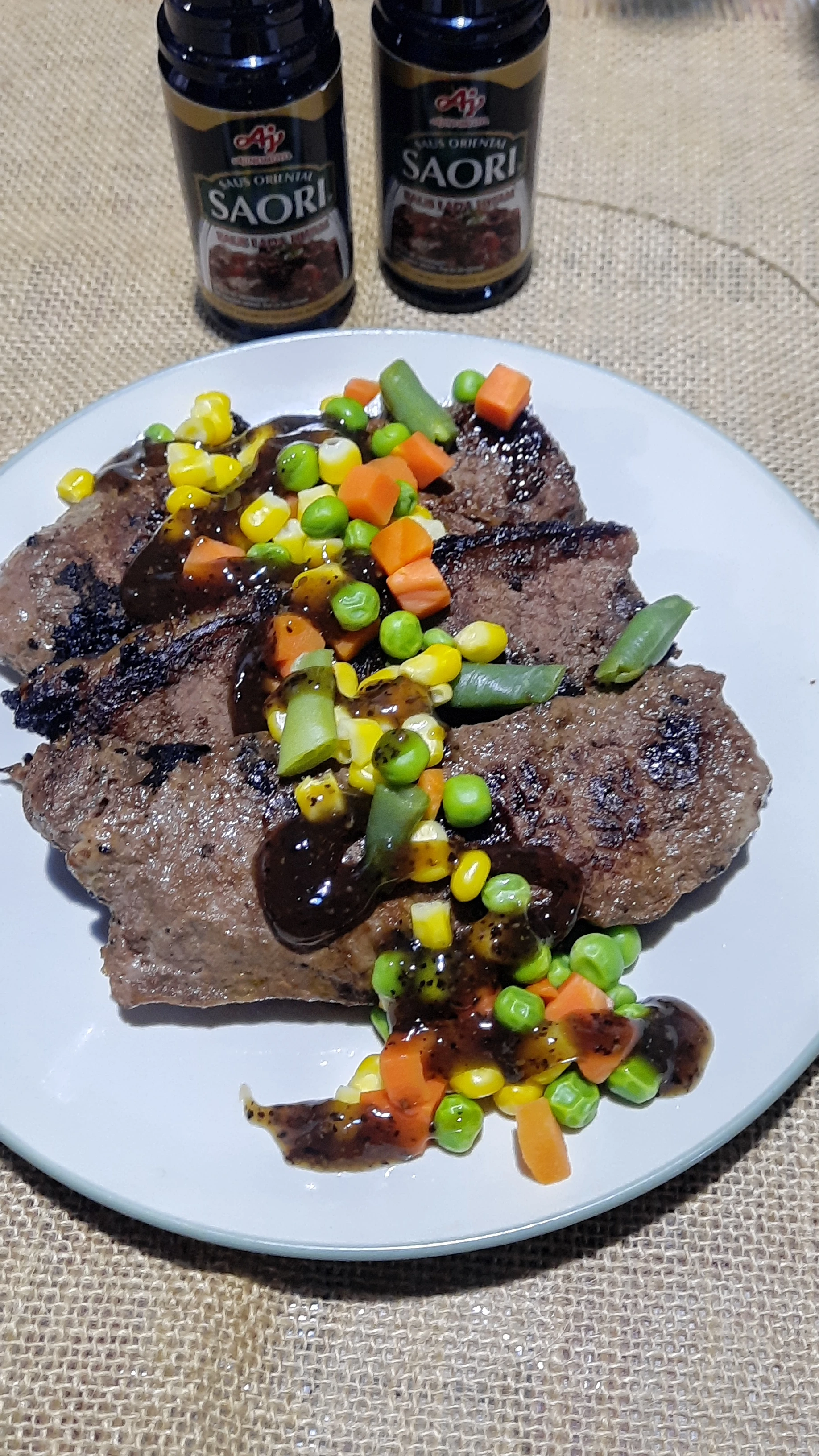 Steak Lada Hitam Saori