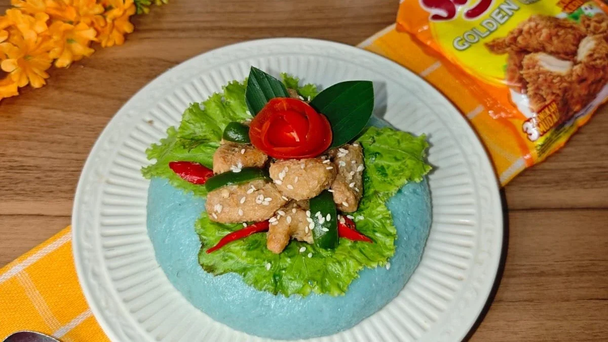 Summer Tan Chicken Popcorn Carbonara