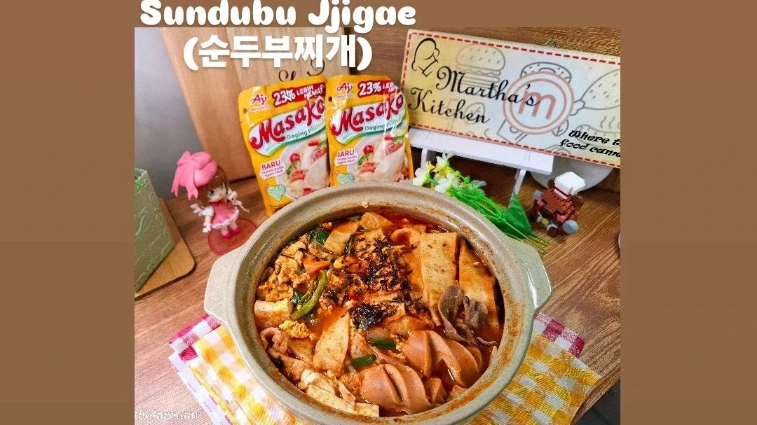 Sundubu Jjigae (순두부찌개) / Sup Pedas ala Korea