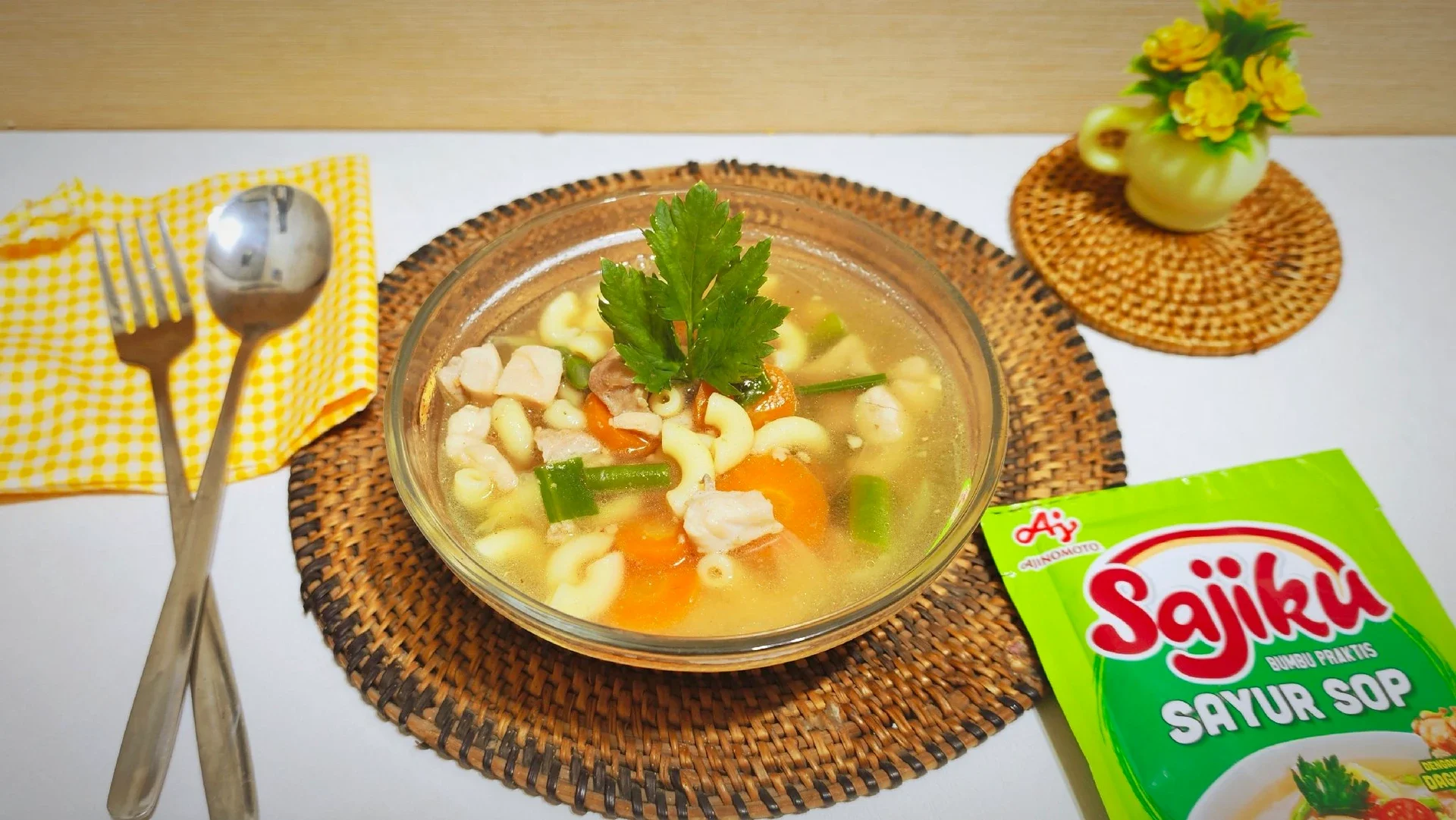 Sup Ayam Makaroni 