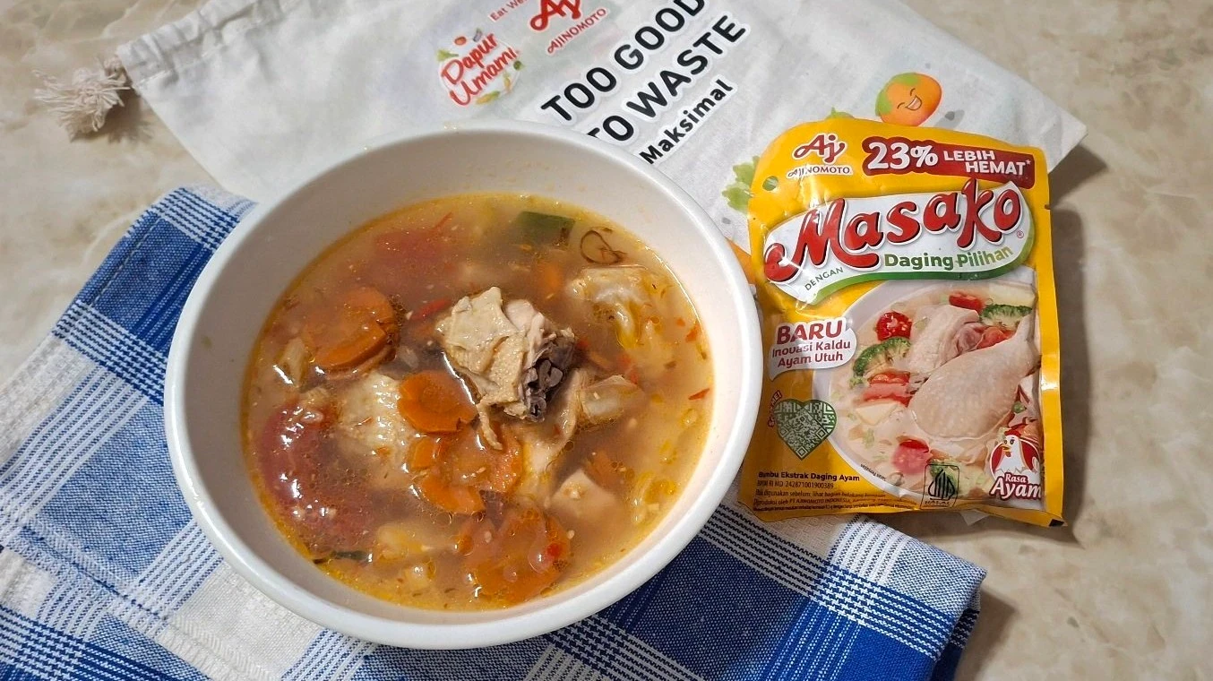 Sup Ayam Tomat ala Masako