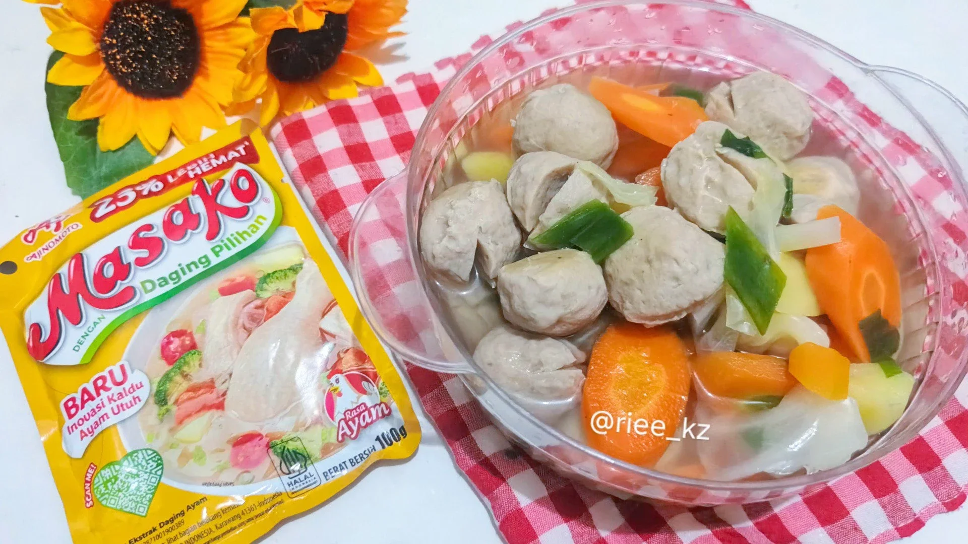 Sup Bakso ala masako