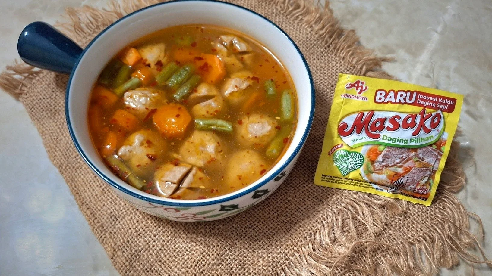 Sup Bakso Chili Oil