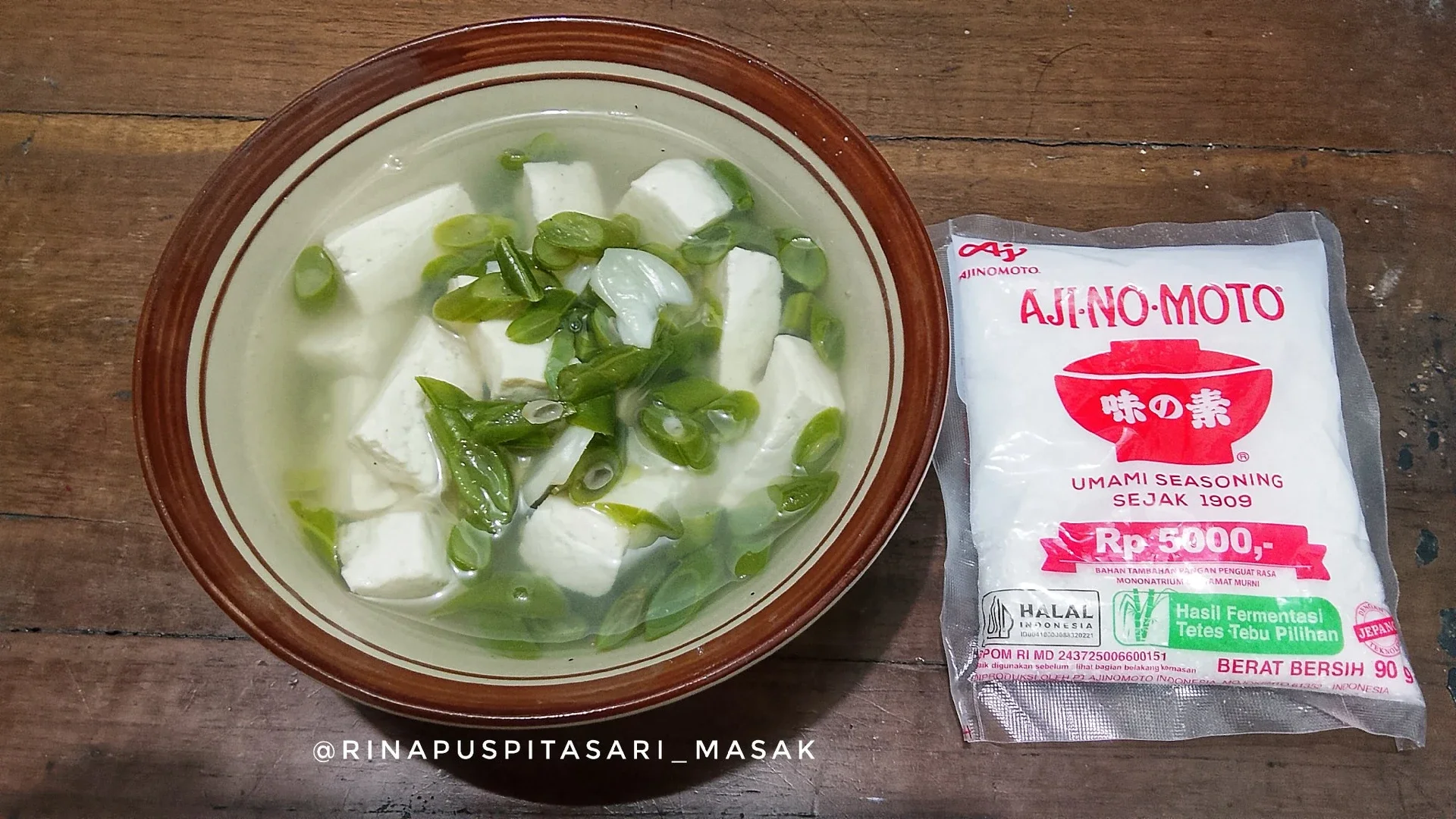 Sup Buncis Tahu Bening ala AJI-NO-MOTO®