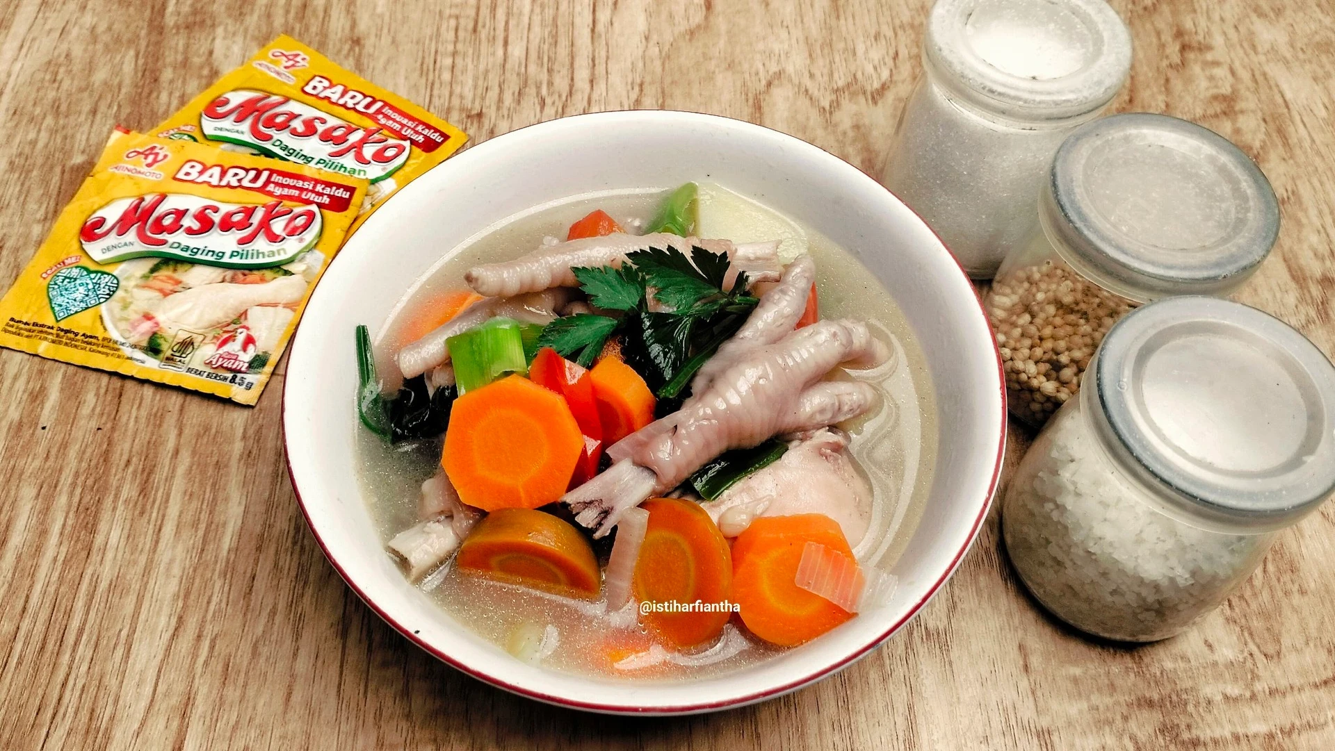 Sup Ceker Gurih ala Masako