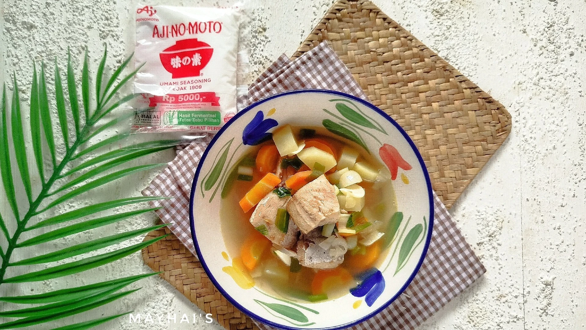Sup Ikan Gabus ala Ajinomoto 