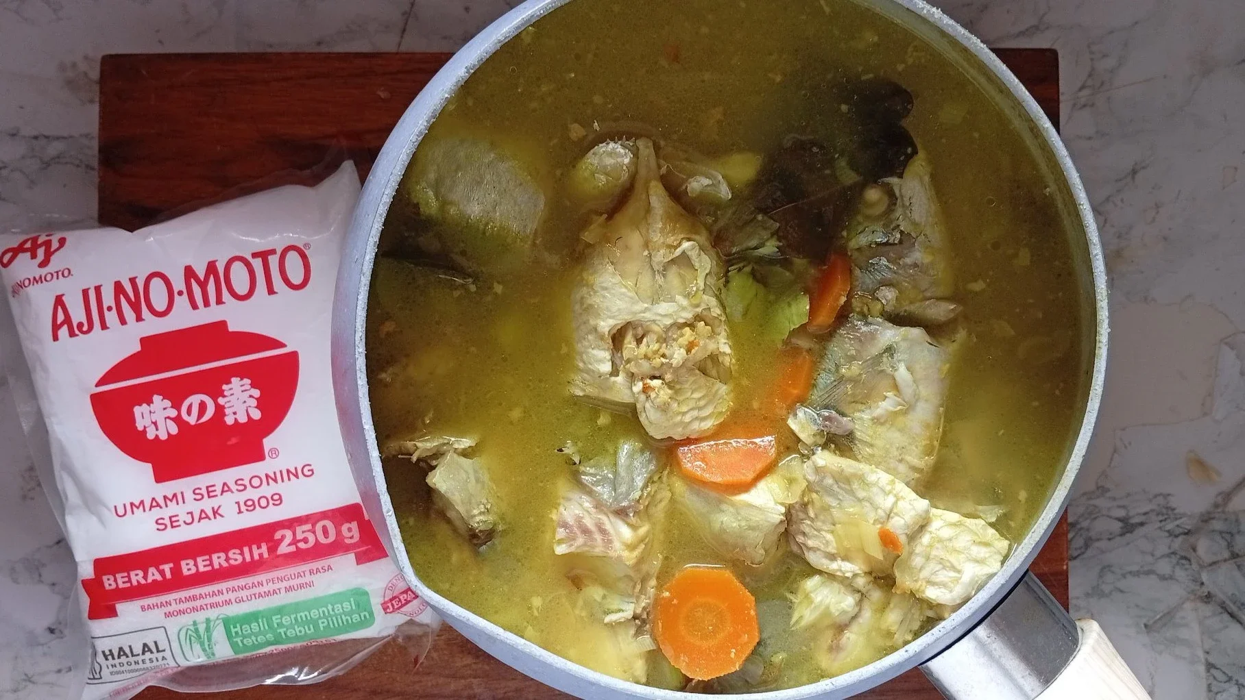 Sup ikan kuah Kuning 