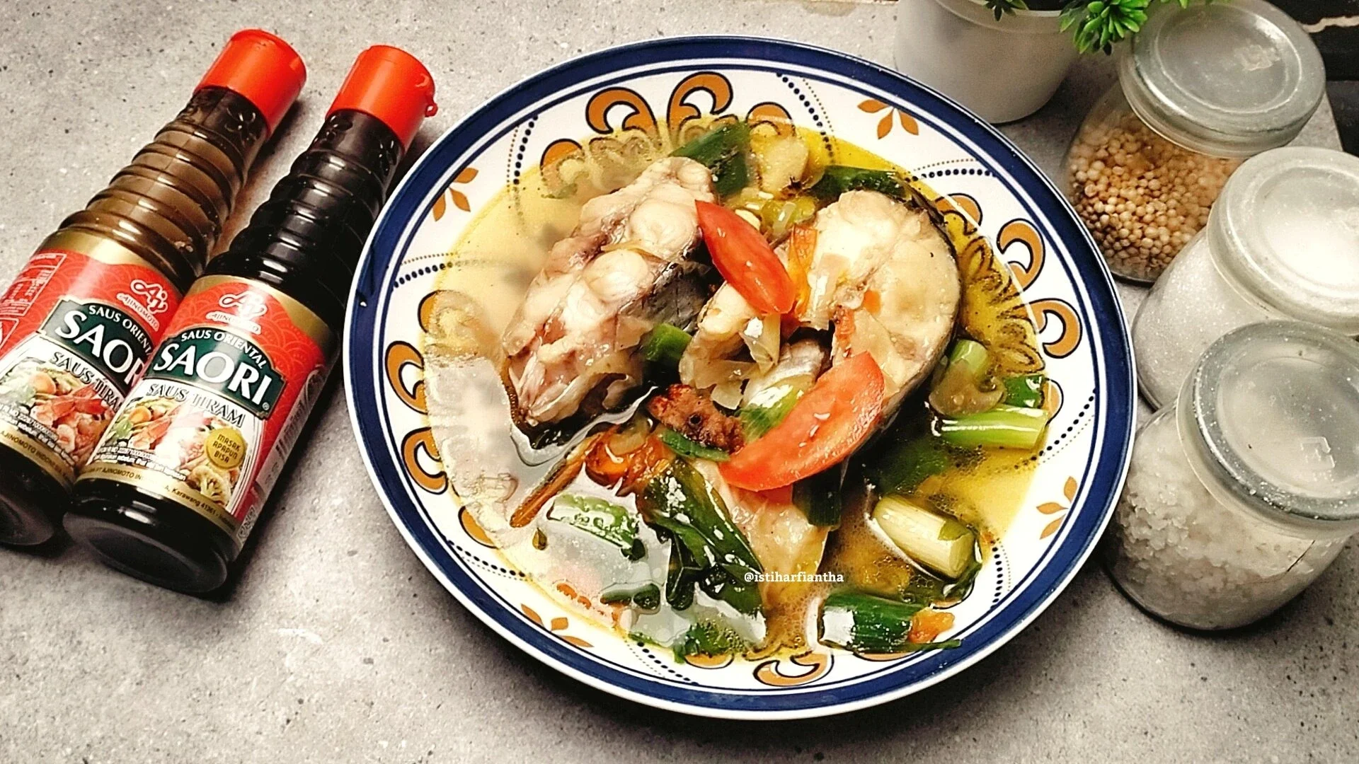 Sup Ikan Patin Saus Tiram ala SAORI®