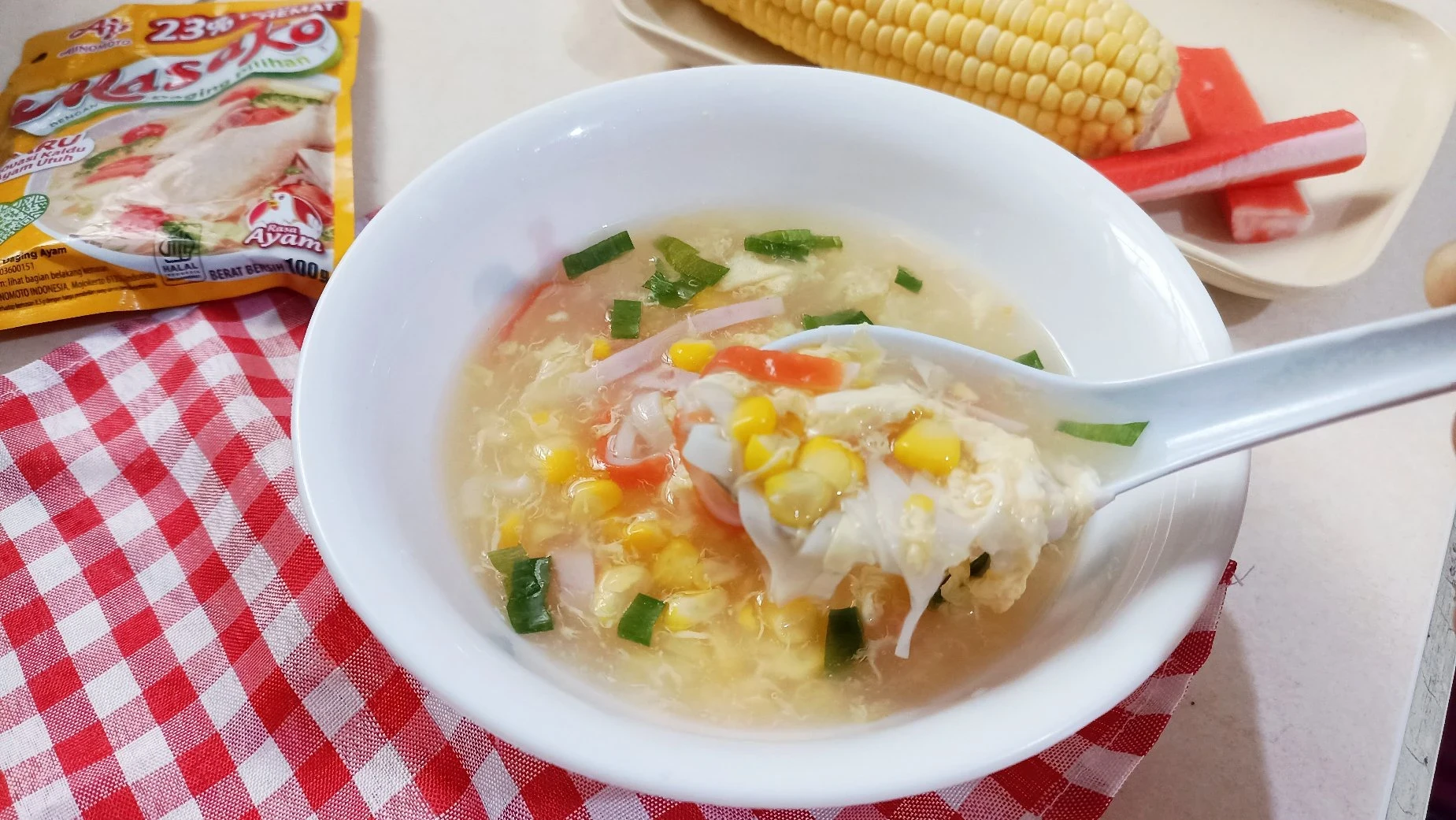Sup Jagung Crabstick