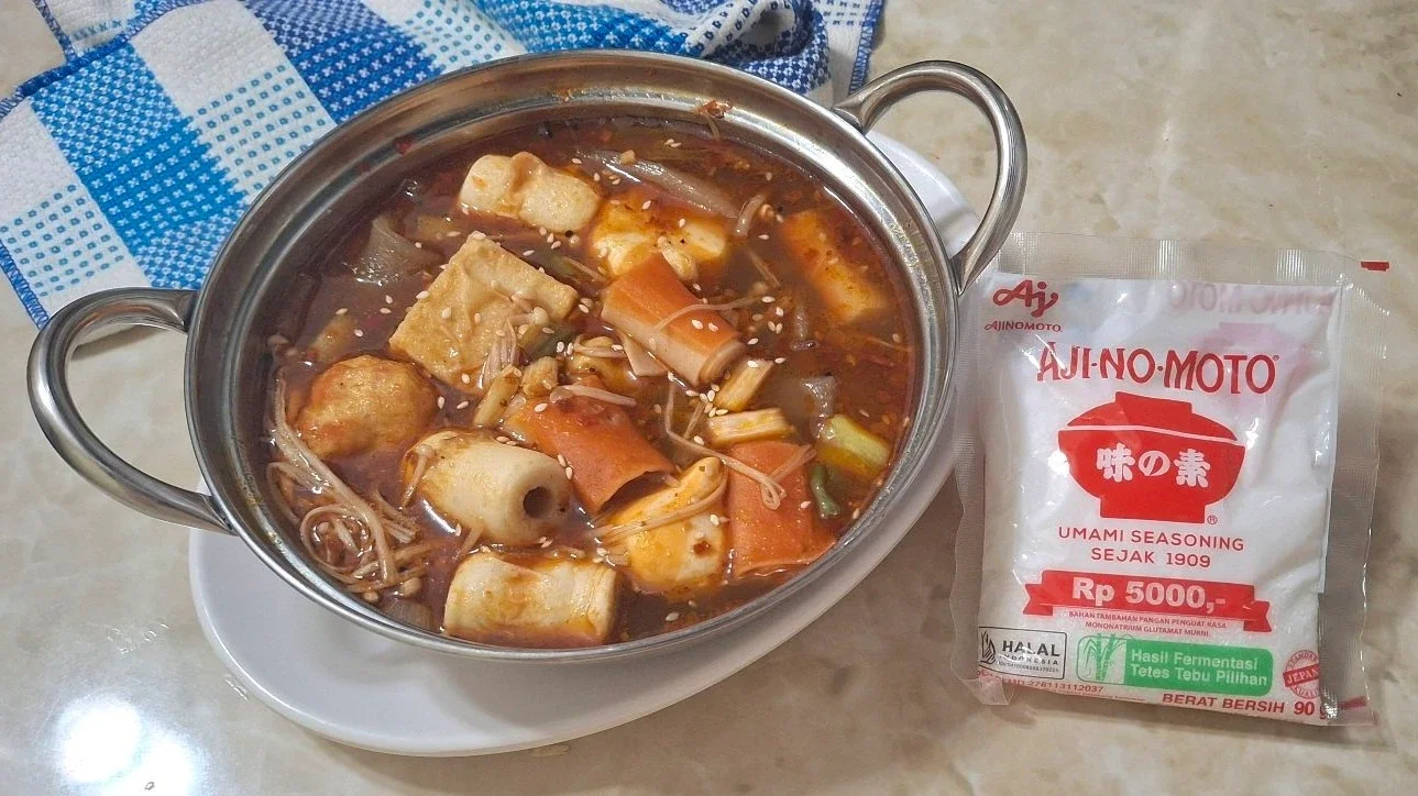 Sup Jamur Enoki Seafood ala Ajinomoto #KreasiSerbaJamur