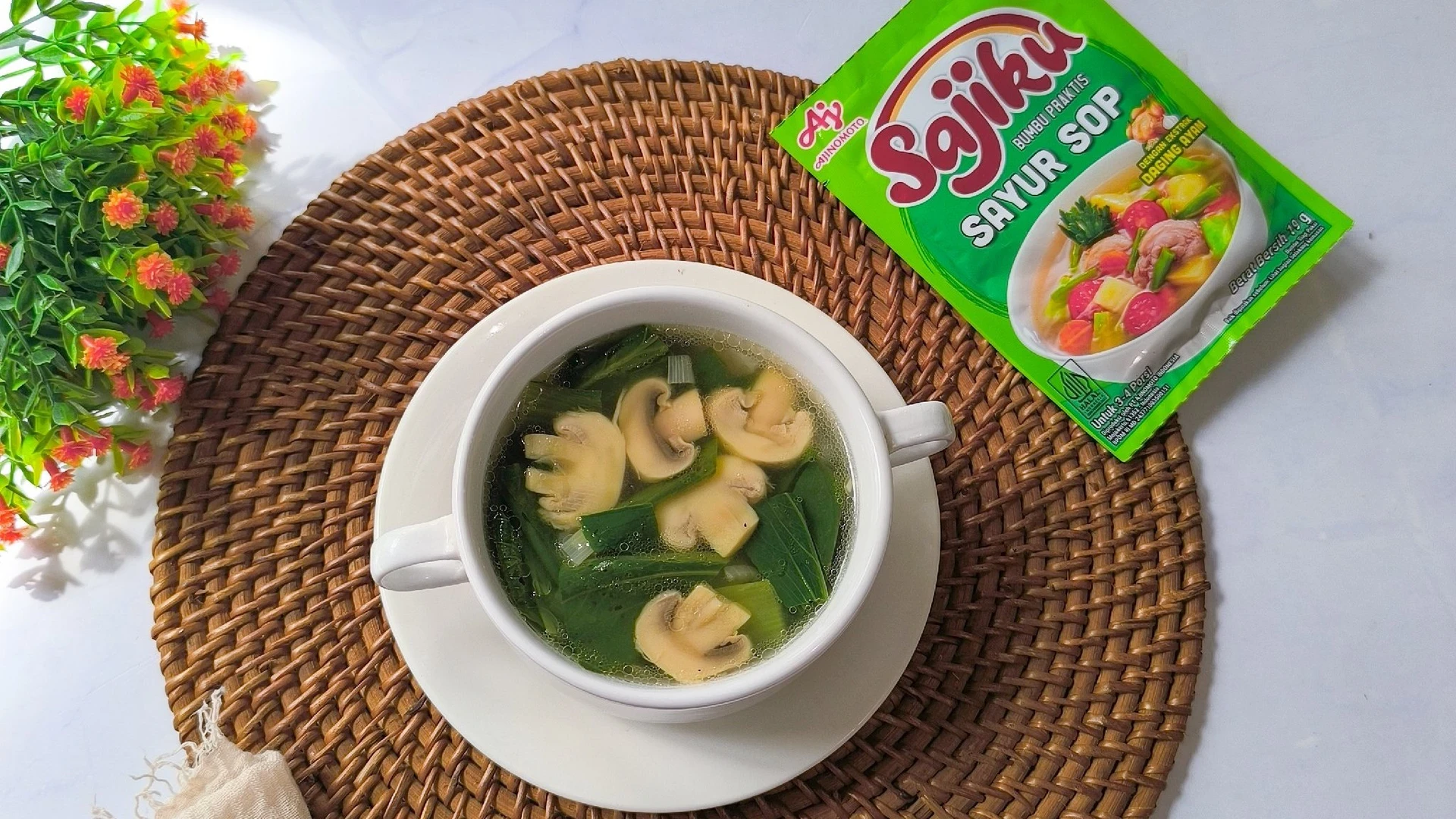 Sup Jamur Kancing #7HariDapurBijak
