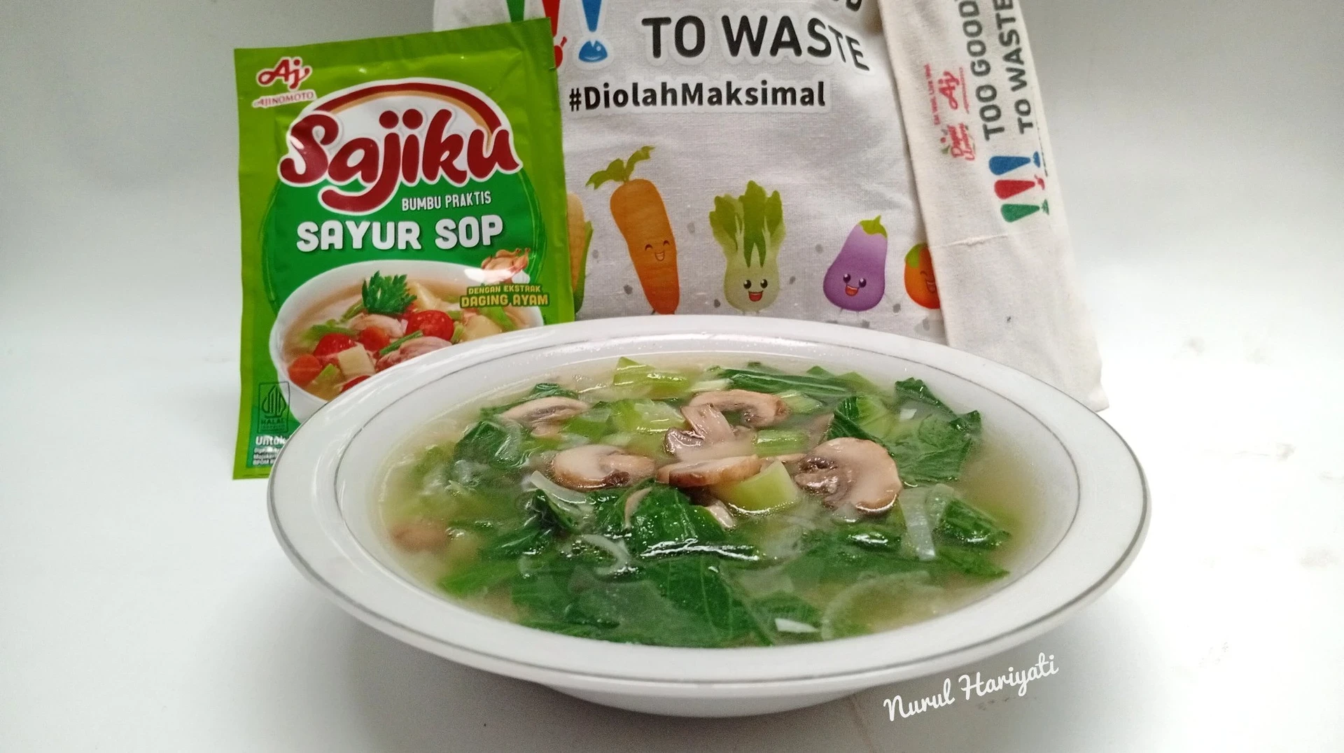 Sop Jamur Kancing ala Sajiku #7HariDapurBijak