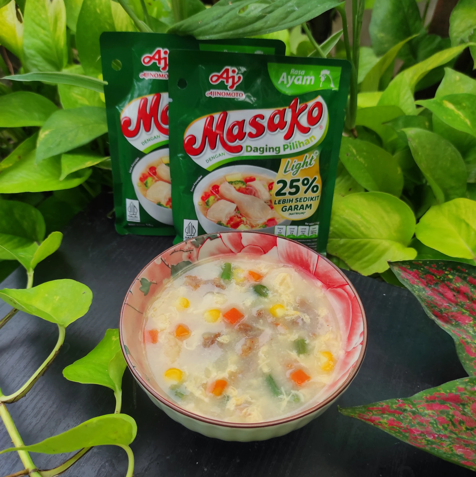 Sup Krim Ayam ala Masako Light