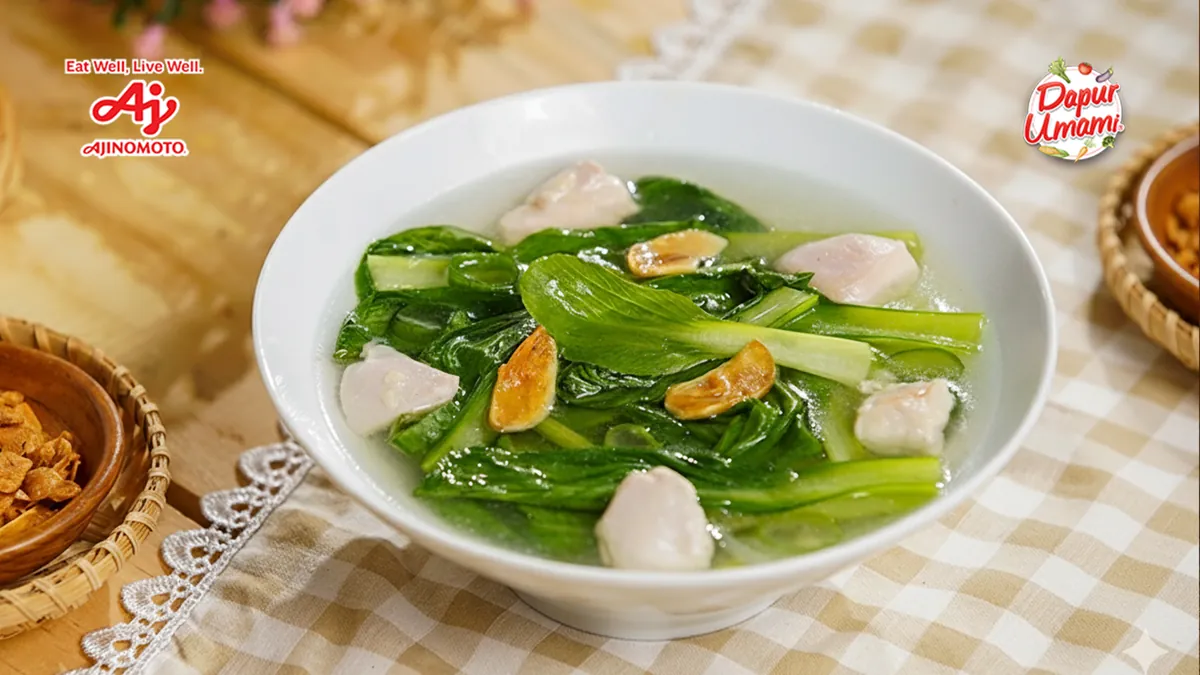 Sup Pakcoi Ayam ala AJI-NO-MOTO®