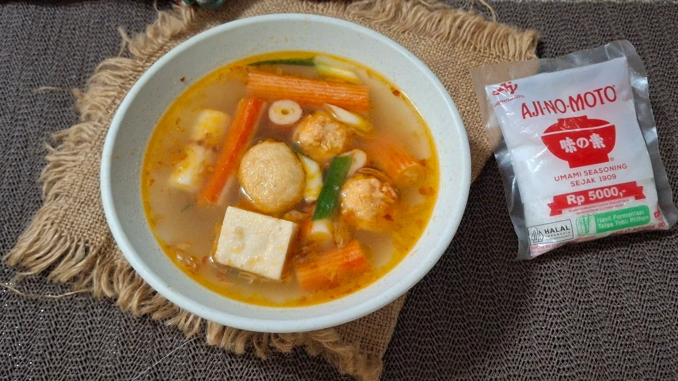 Sup Pedas Seafood favorit anak gadisku #MasakanPenuhCinta