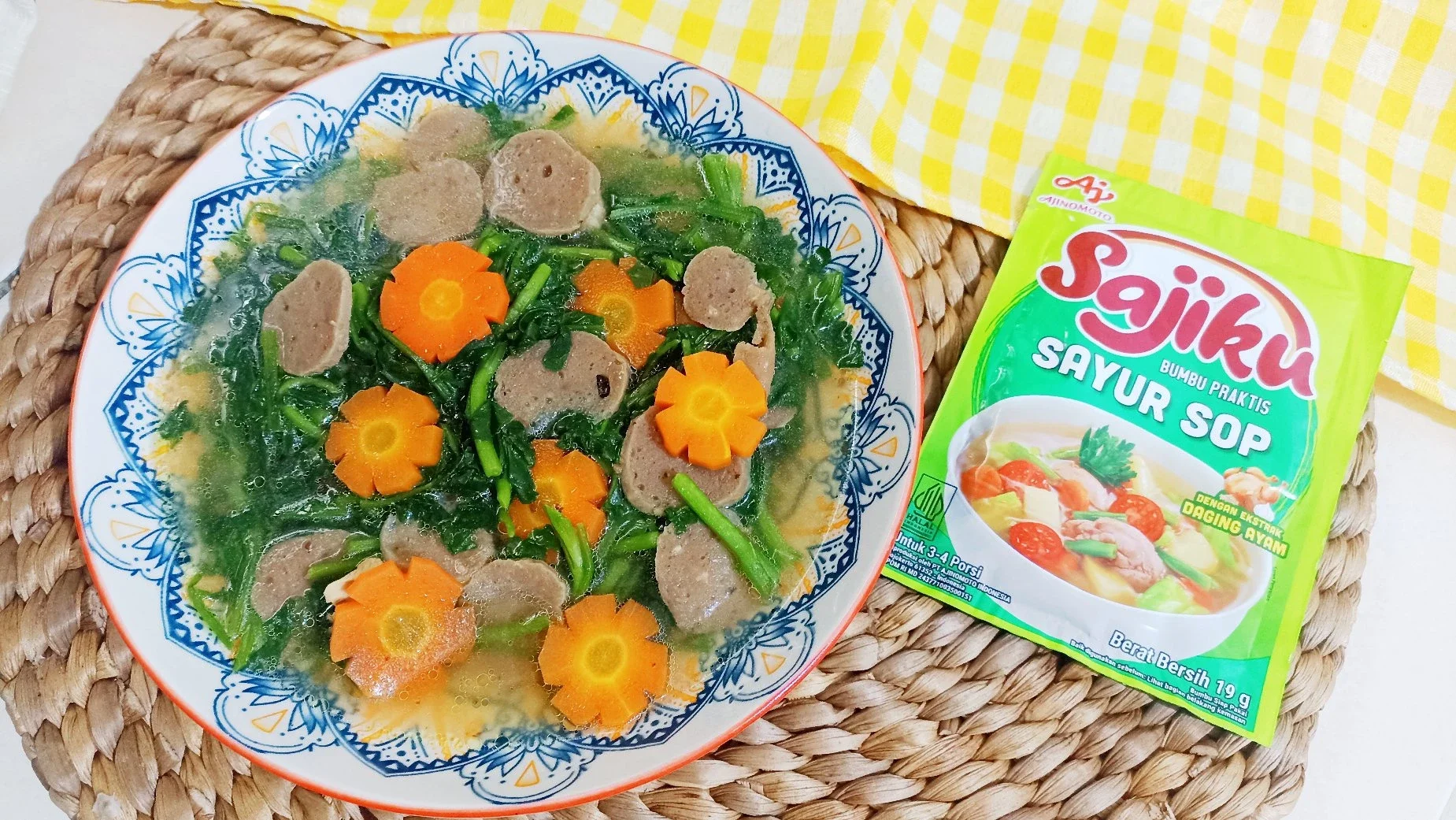 Sup Selada Air Bakso