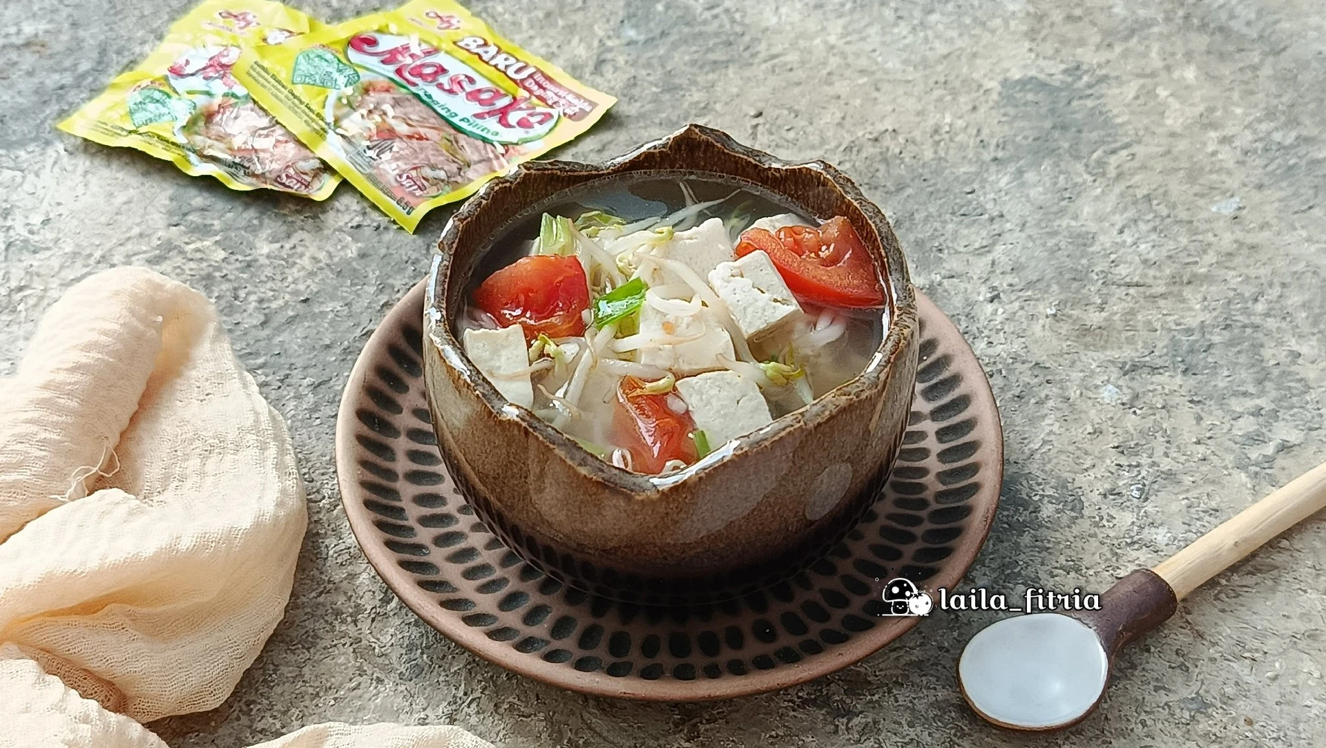 Sup Tahu Taoge ala Masako 
