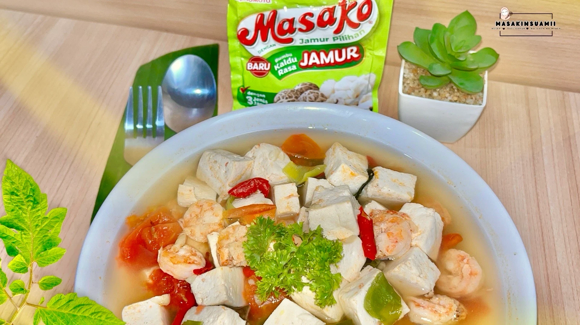 Sup Tahu Udang ala Masako 