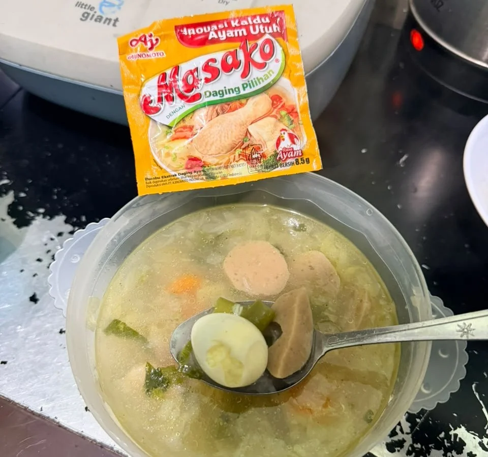 Sup Telur Puyuh dan Bakso Favorit Anak ala Masako® #MasakanPenuhCinta