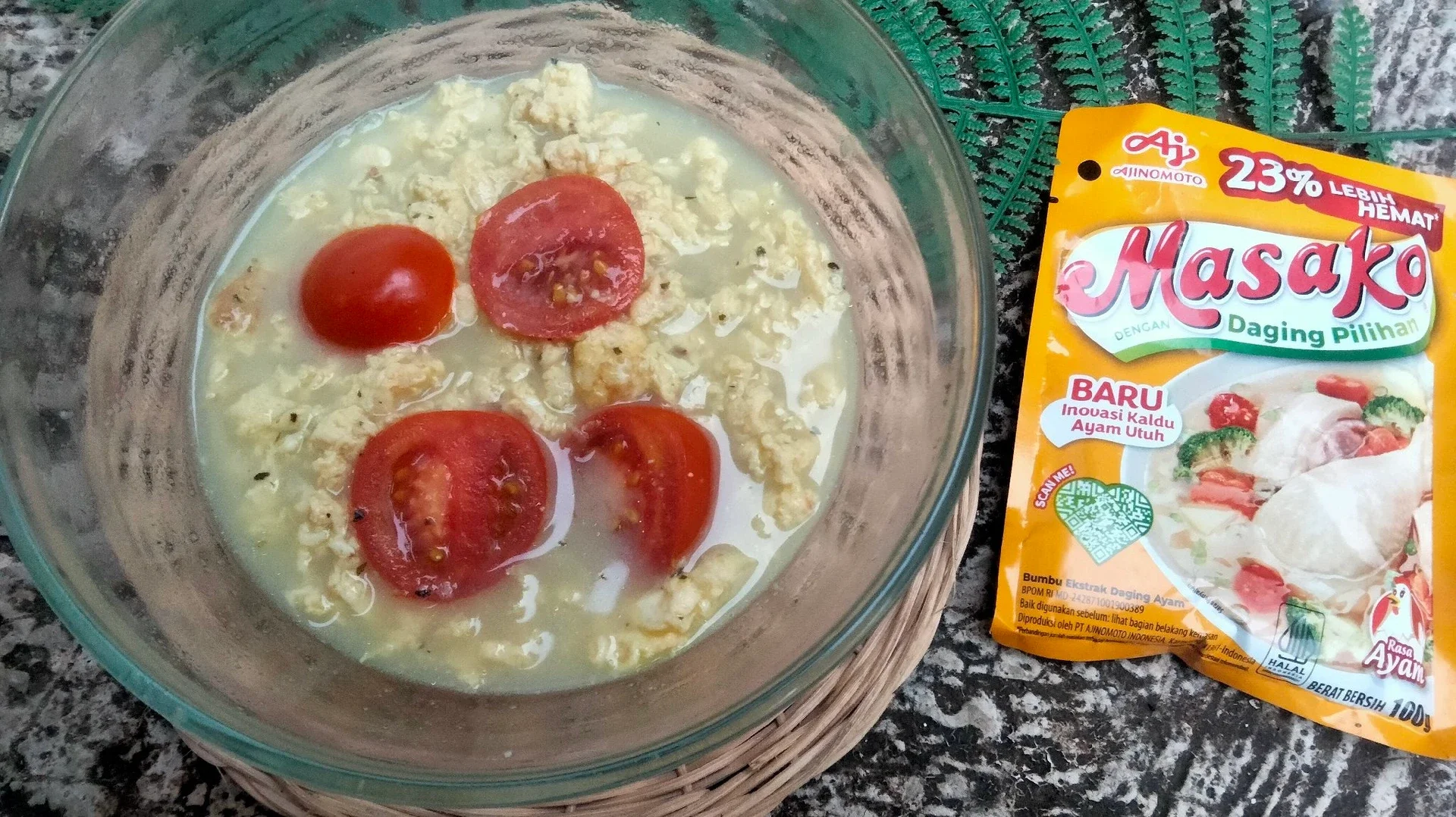 SUP TELUR TOMAT ala Masako®