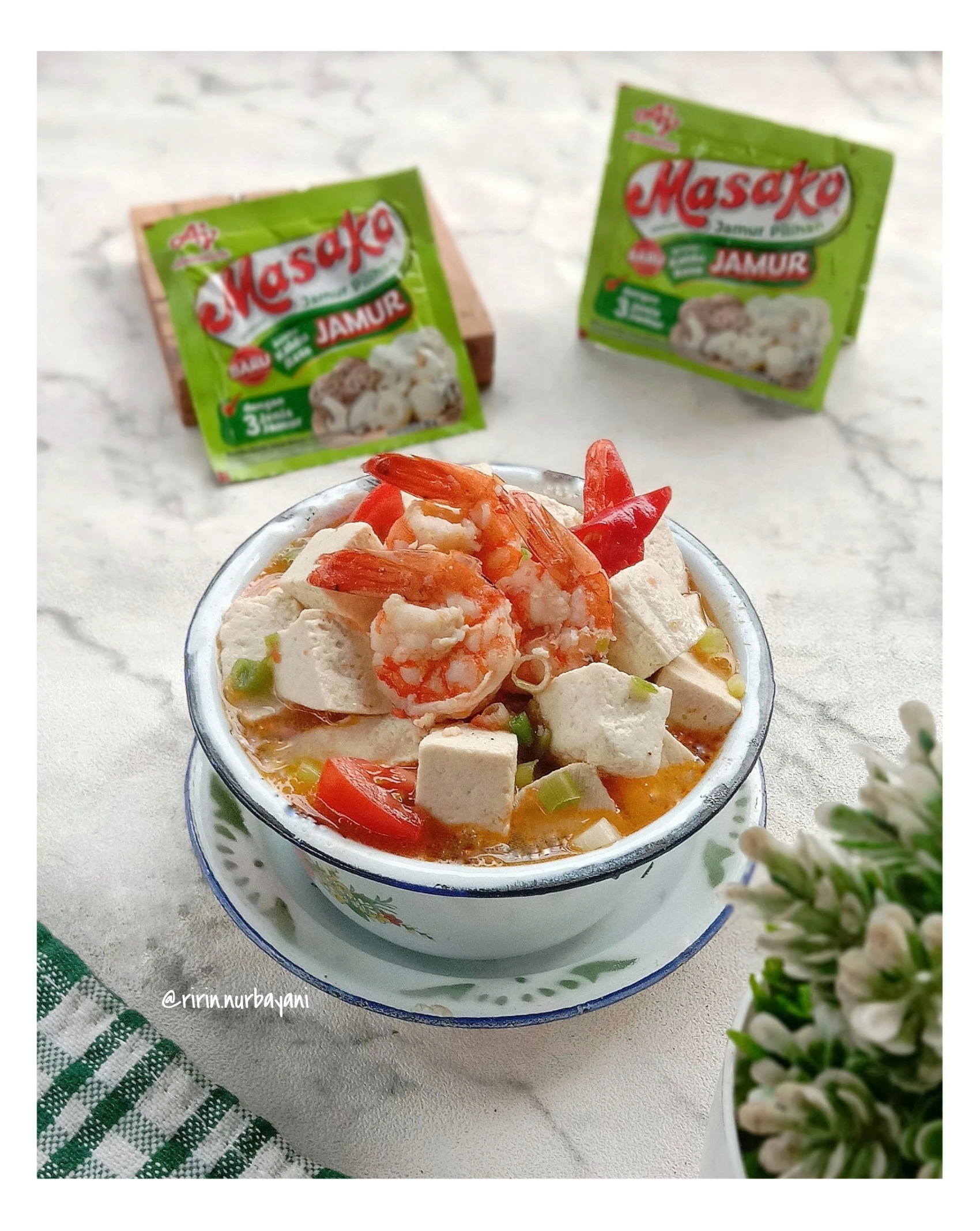 Sup Udang Tahu Umami
