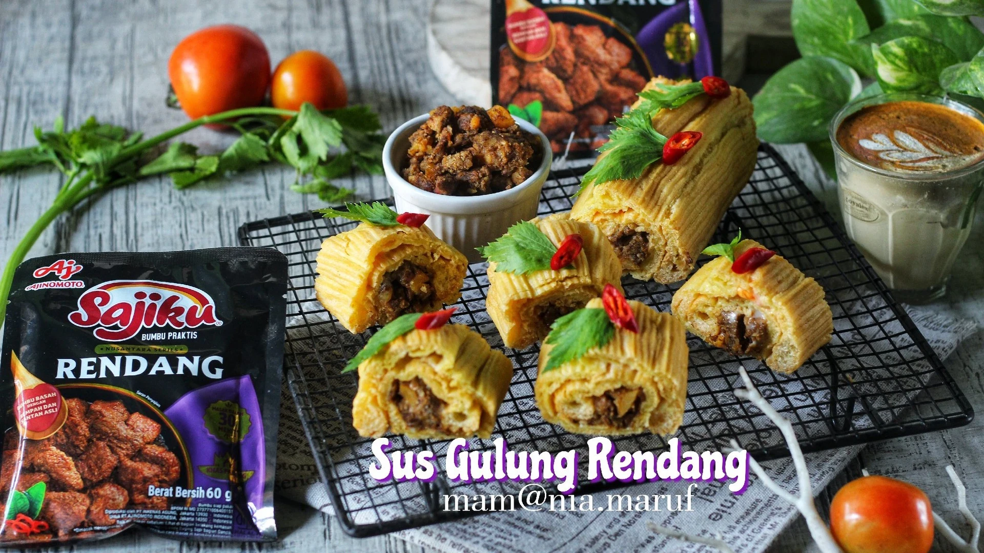 Sus Gulung Rendang #SAJIanLebaranKU