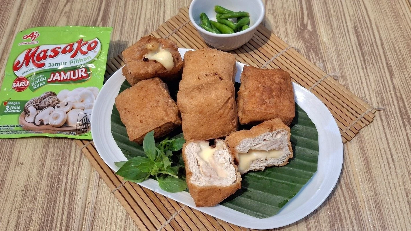 Tahu Bakso Keju ala  Masako #TakjilBerbuka