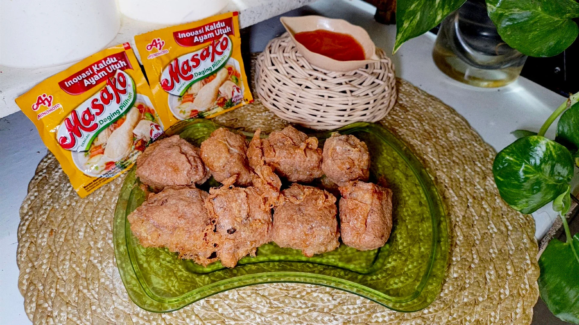 Tahu Bakso Ayam Telur Kriting #MasakanPenuhCinta