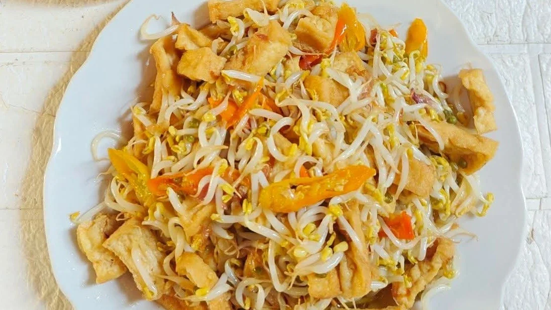 tahu campur toge