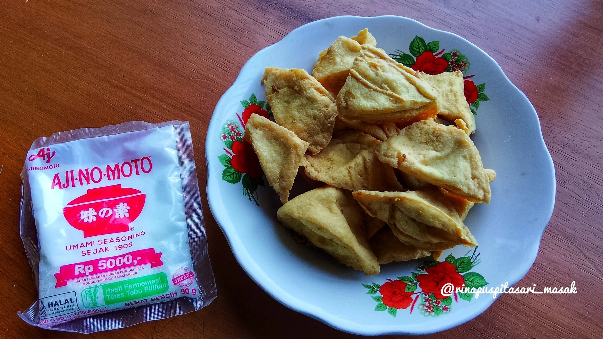 Tahu Coklat Goreng Gurih ala AJI-NO-MOTO®