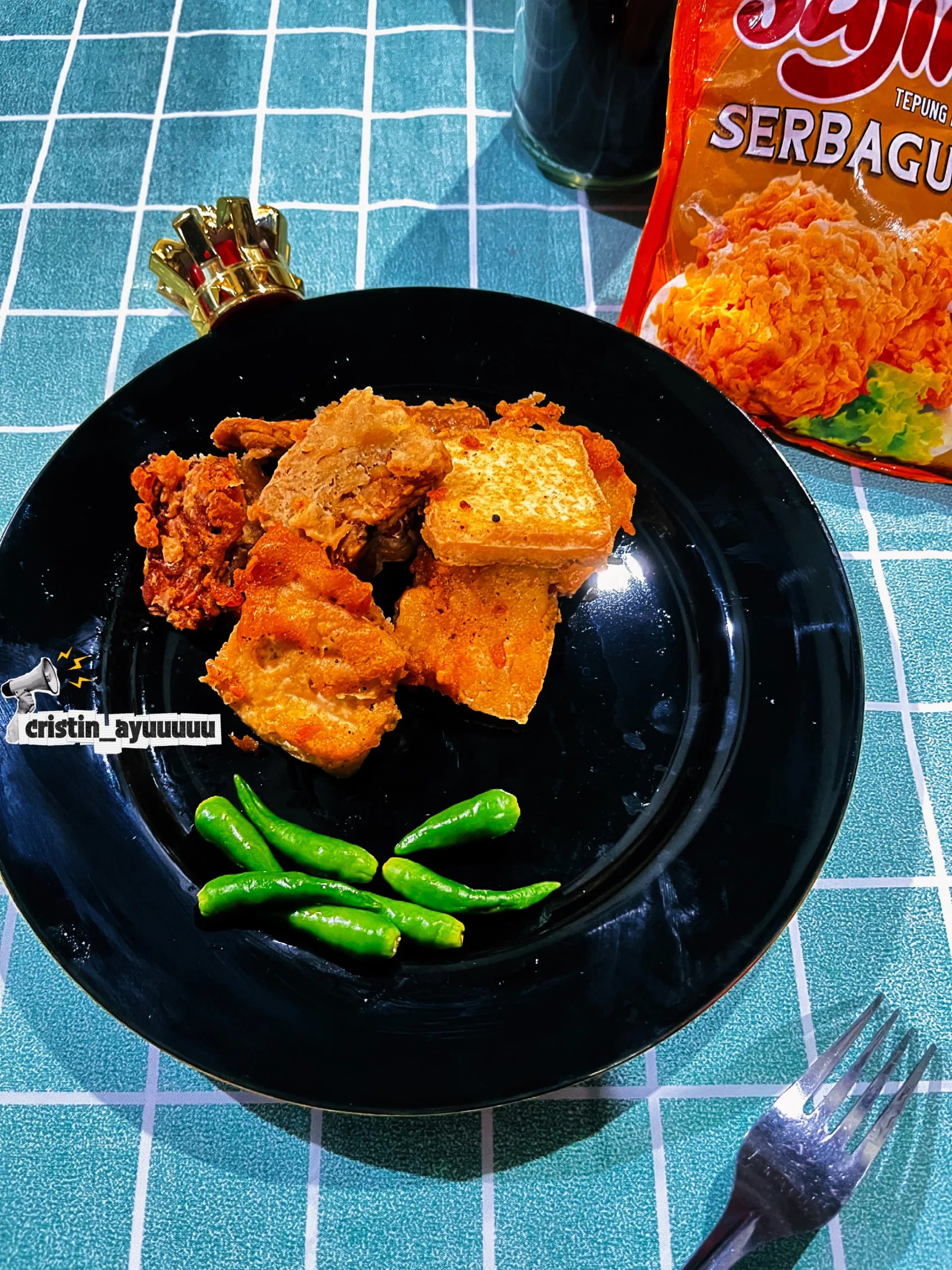 Tahu Crispy ala Tepung sajiku
