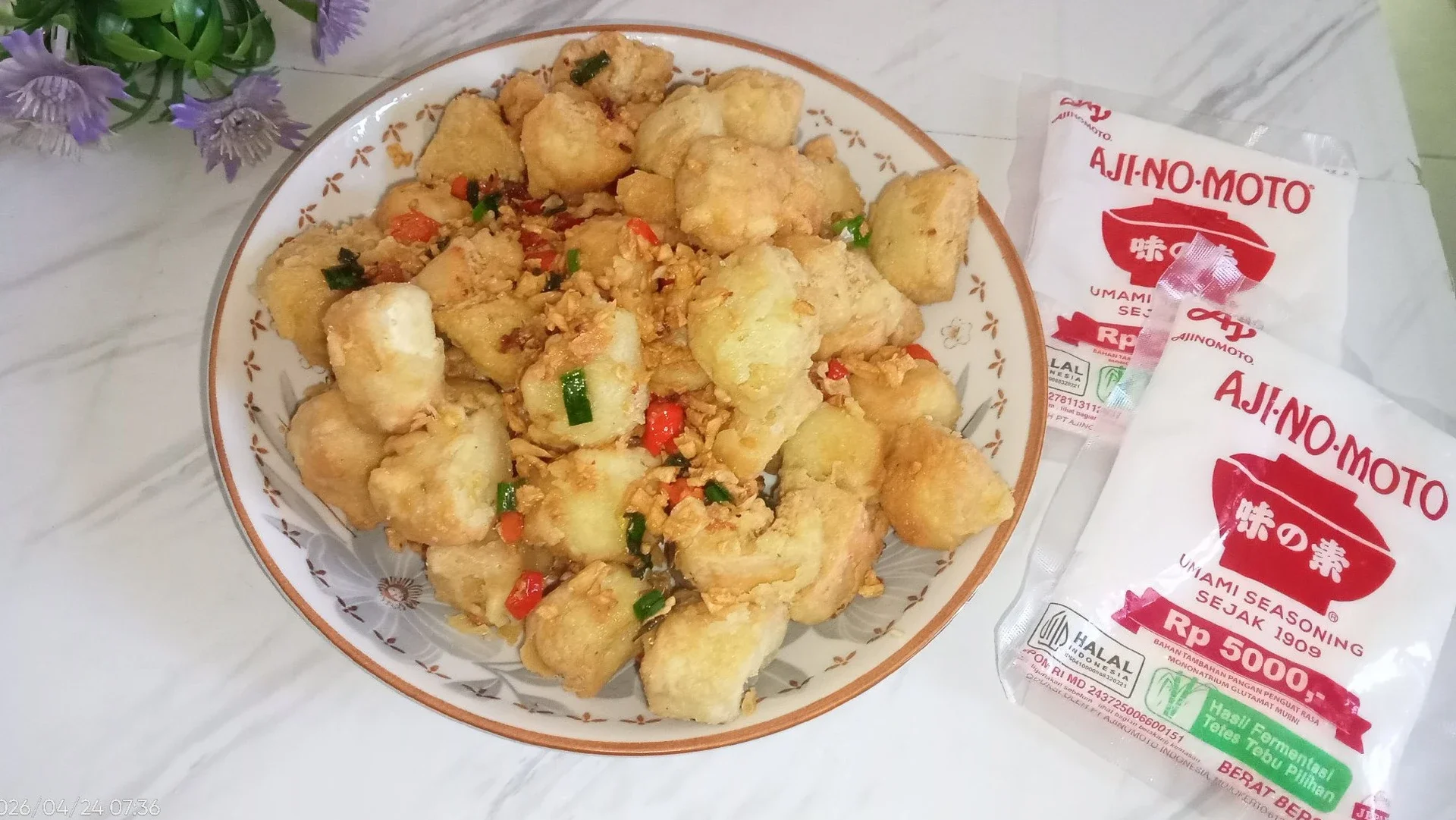 Tahu Crispy Cabai Garam 