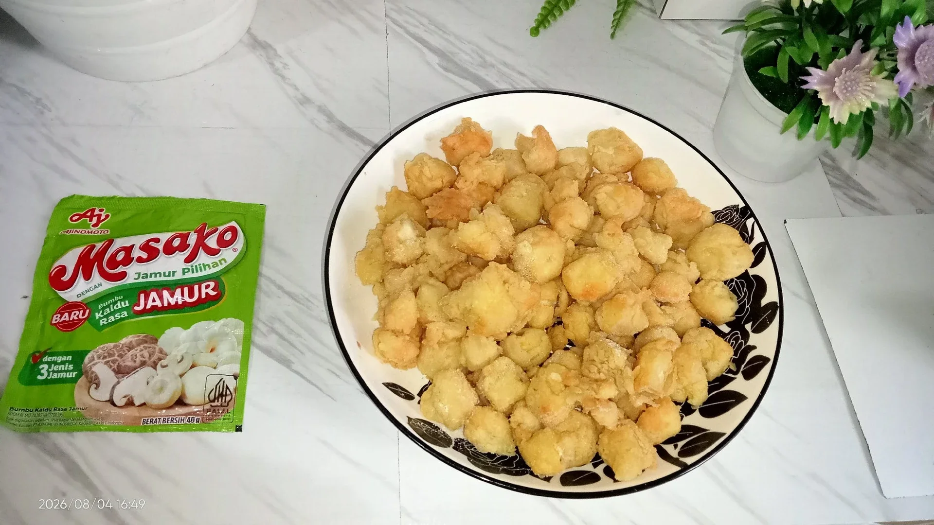 Tahu crispy popcorn 
