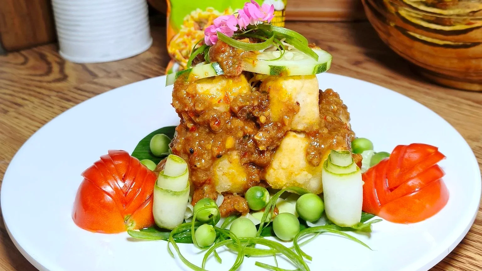Tahu Crispy Saus Kacang ala Sajiku® #SajikuLezatMeresapSampaiDalam