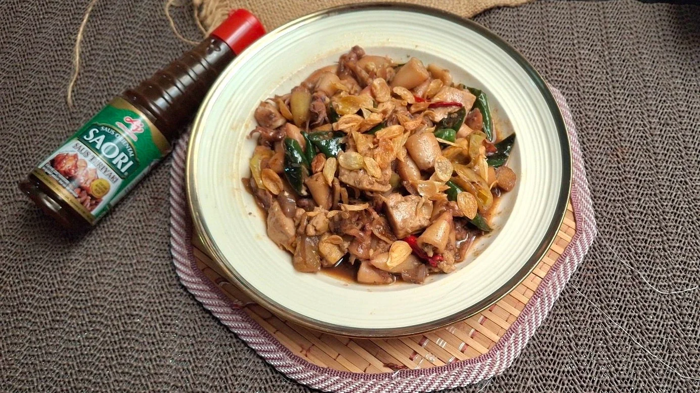 Tahu Cumi Saus Teriyaki
