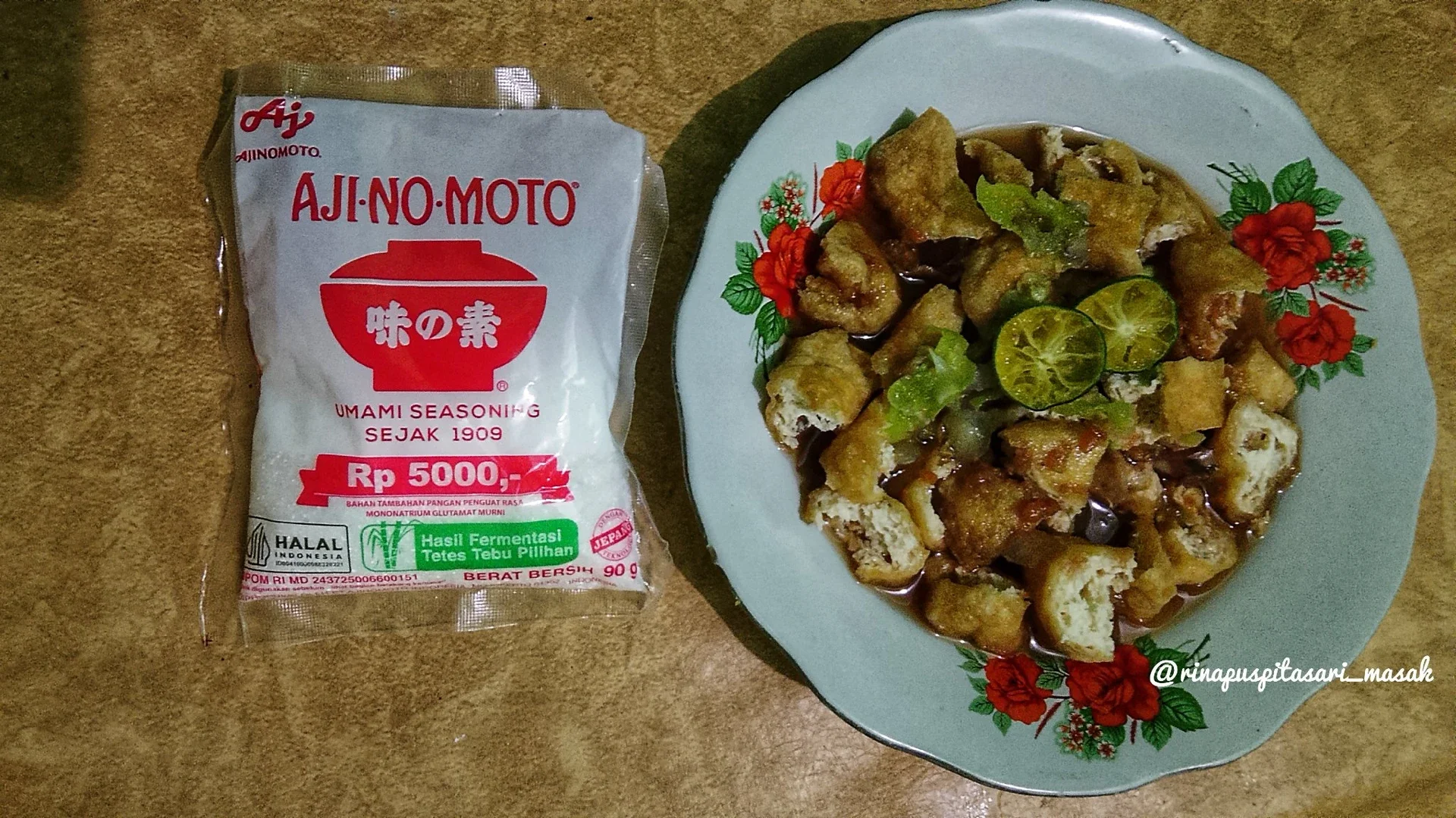 Tahu Gejrot Simple ala AJI-NO-MOTO®