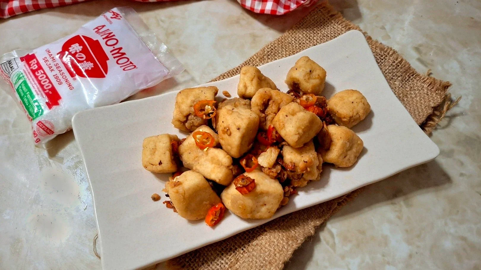 Tahu Goreng Cabe Gurih