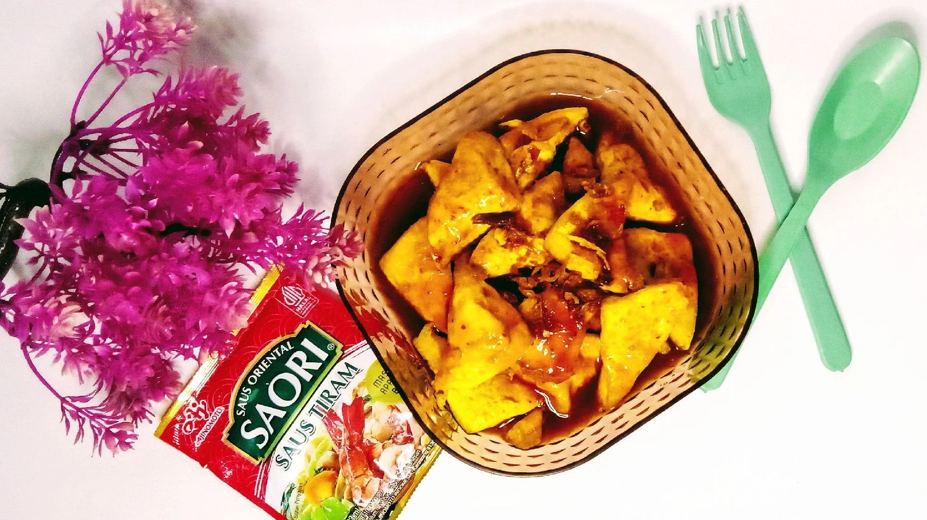 Tahu Goreng Kuah Saori