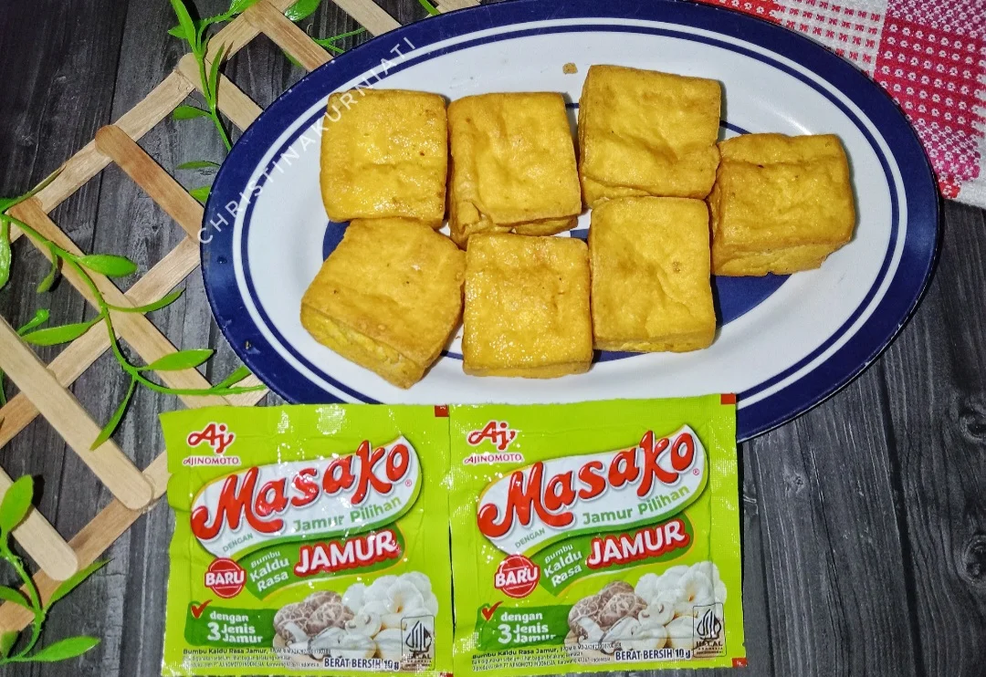 Tahu Goreng Masako Jamur